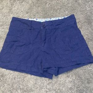 Navy shorts